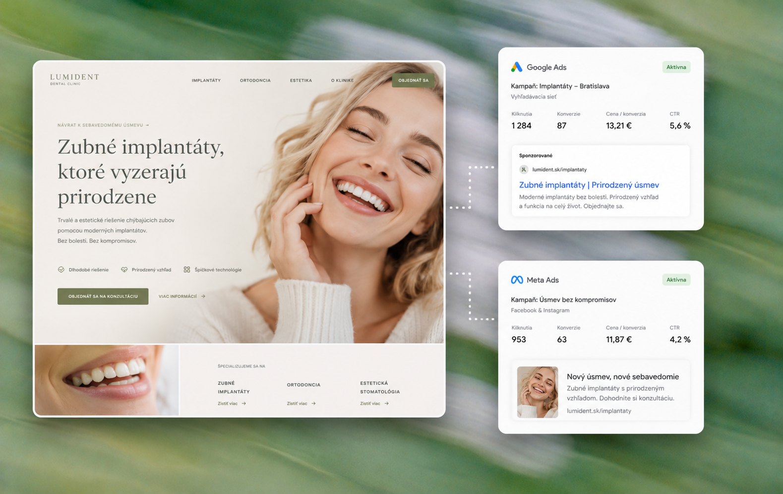 Konverzní kampaně a landing pages